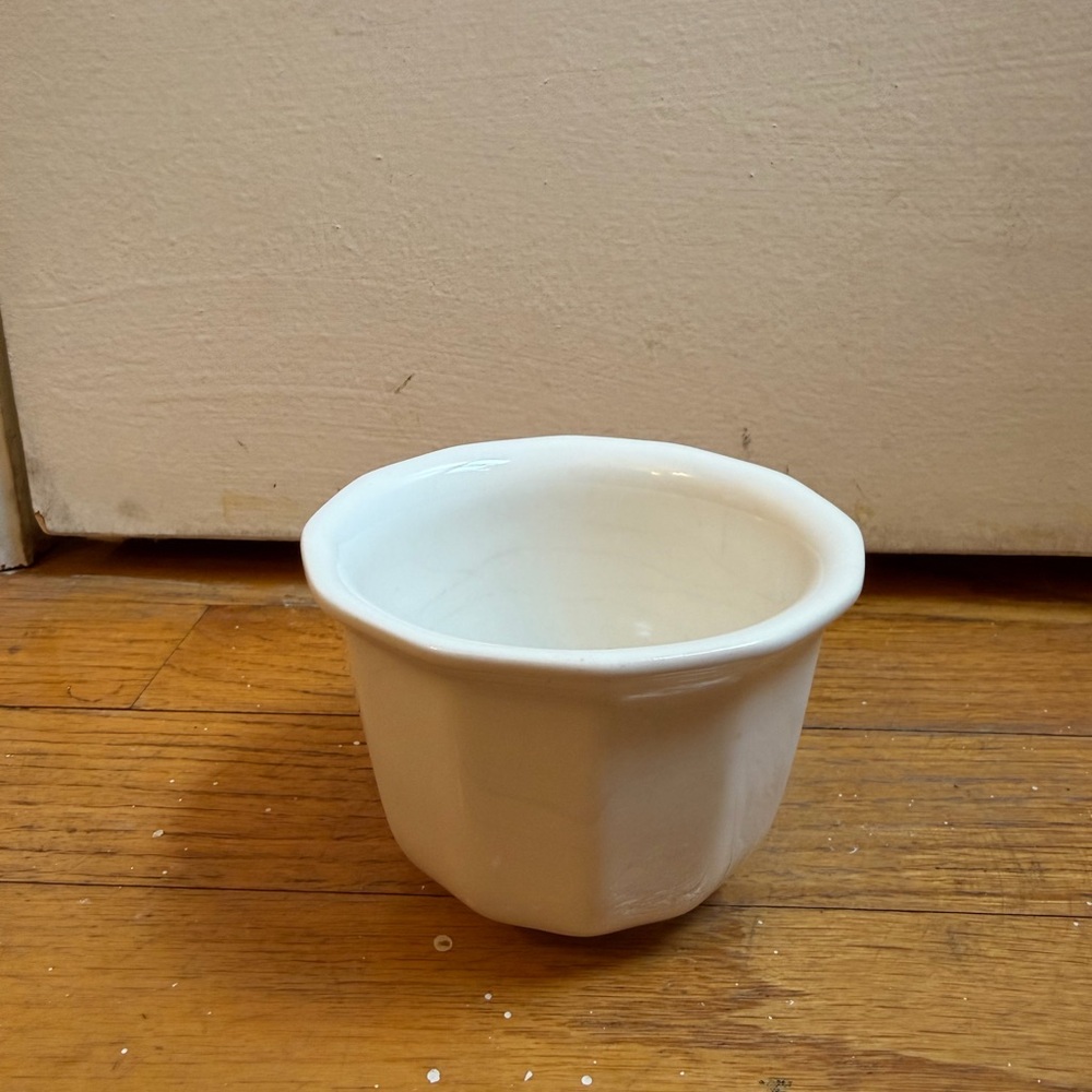 Elegant White Ceramic planter pot